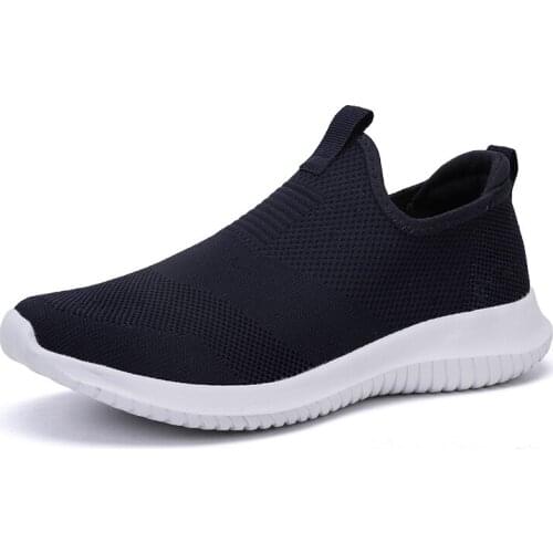 Hot new Spring Sneakers Men Casual Shoes Air Mesh Shoes For Men Loafers Black Fashion Sneakers Mens Trainers Sapato Masculino