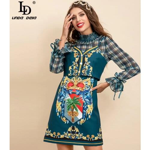 LD LINDA DELLA Summer Dresses In A Cage