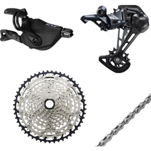 SHIMANO SLX M7100 Groupset MTB Mountain Bike 1x12-Speed 10-45T 10-51T SL+RD+CS+CN M7100 shifter Rear Derailleur Cassette Chain
