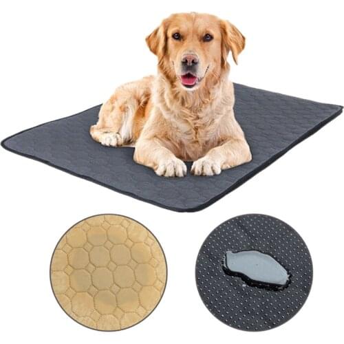 Washable Pet Pee Pad Dog Bed Reusable Diapers for Dog Cat Breathable Pet Mat Sleeping Bed Absorbent Mat Puppy Training Pad