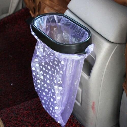 Portable Car Trash Can Garbage Waterproof Vehicle Truck Bag Garbage Bin Trash Car Holder Storage Rubbish Holder Can Auto Y7T7