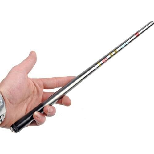 LIDAFISH1.8M-5.4M Carbon Fiber Portable Telescopic Fishing Rod Ultralight Mini Pole Travel Fishing Tackle Stream River Sea Rod