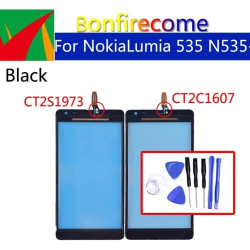 For Nokia Microsoft Lumia 535 Touch Screen Panel Sensor For N535 CT2S1973 CT2C1607 Digitizer Glass Replacement 5.0 Inch