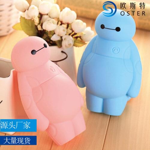 Disney Big Hero 6cute Student Pencil Bag Creative Stationery Silicone Simple Cartoon Pencil Case School Supplies