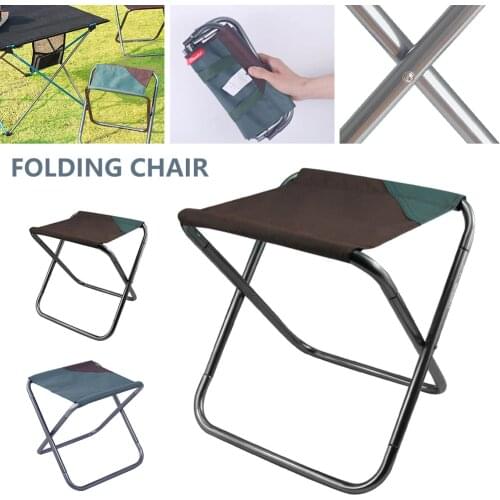 Camping Stool Portable Folding Stool Foldable Camping Chair Lightweight Fishing Camping Seats Hiking Travel Stool