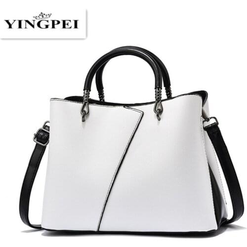 5 Colors Spring High End Women Soft Tote Bag PU Leather Strap Shoulder Bag for Women Large Message Capacity Shopping Handbags