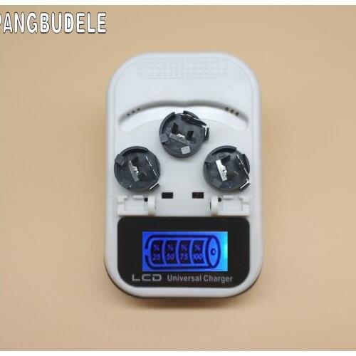 High quality!!! LR44 AG13 L1154 LR44 303 RW32 V303 357AA Coin Button Cell Battery Charger EU Plug Excellent Quality
