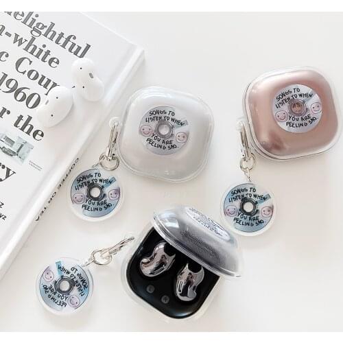 Protective Case for Samsung Galaxy Buds Pro Live Case Charging Boxs Cover Cute Soft Shell for Samsung Buds Pro 2021 Fundas Case