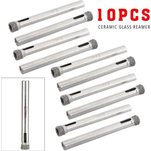 10pcs/lot 6mm Diamond Holesaw High Quality Drill Bits Tool For Tile Glass Slate Porcelain Marble Cutting Tool