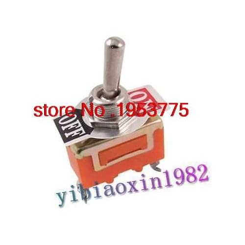 25pcs SPST ON/OFF 2 Pins 2 Position AC 250V 15A Toggle Switch