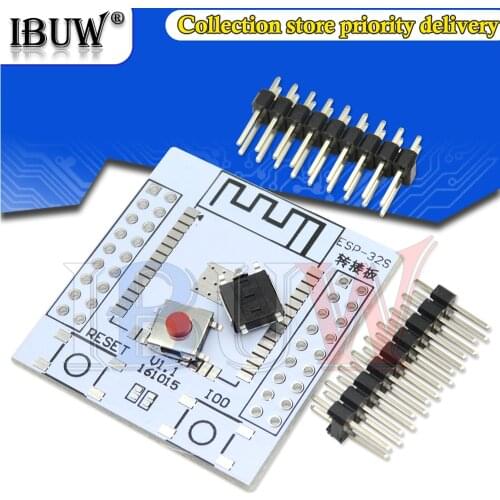 5PCS ESP-32S Pinboard Convertor Module ESP32S Adapter Board Support for ESP-32S Wireless WIFI Bluetooth Module