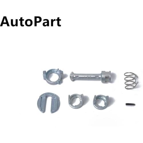 51218244051 51217019975 7PCS Door Lock Cylinder Repair Kit For BMW E64 325I 330I 2001-2006 Front Left or Right Zinc Alloy Repair