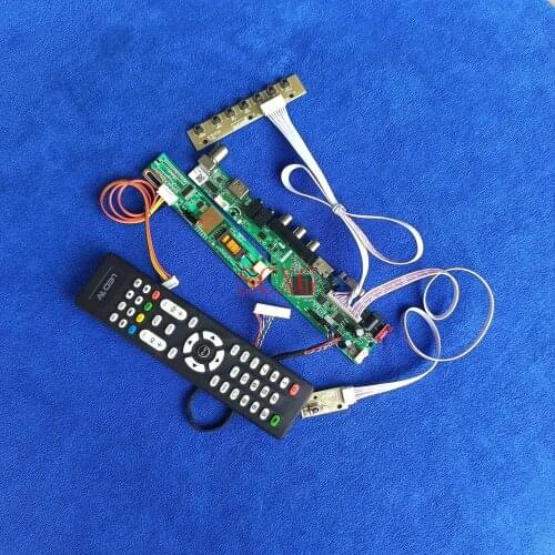 Analog Signal HDMI-compatible VGA AV USB For LTN141P2/LTN141P4/QD14FL02 1400*1050 1CCFL Kit Display controller board LVDS 30-Pin