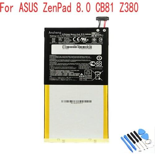 Ansheng Original C11P1414 4170mAh battery For Asus ZenPad 8.0 Power Case CB81 Z380 Series Mobile phone