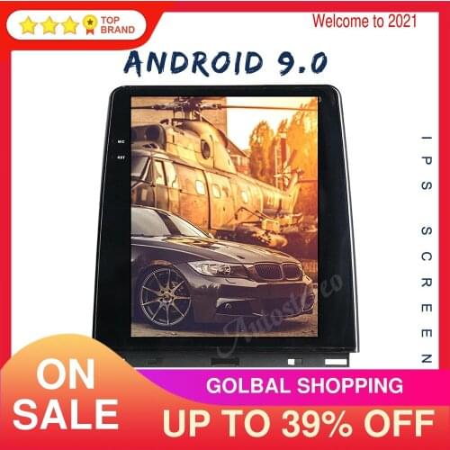 For Renault Clio 2013-2019 Tesla Style Screen Android 9.0 4G Car No DVD Player GPS navigation radio recorder multimedia headunit