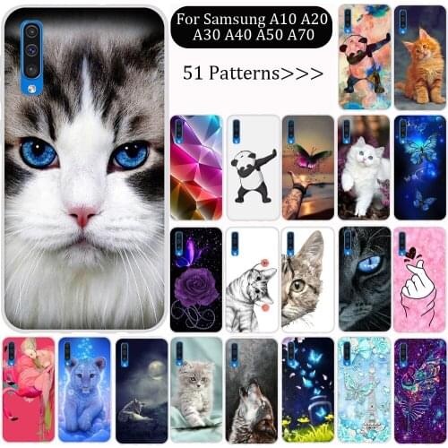 Case For Samsung Galaxy A10 A50 A70 A40 Case Silicon Soft TPU Back Cover For Samsung Galaxy A30 A20 Case Coque Capa Funda Bumper