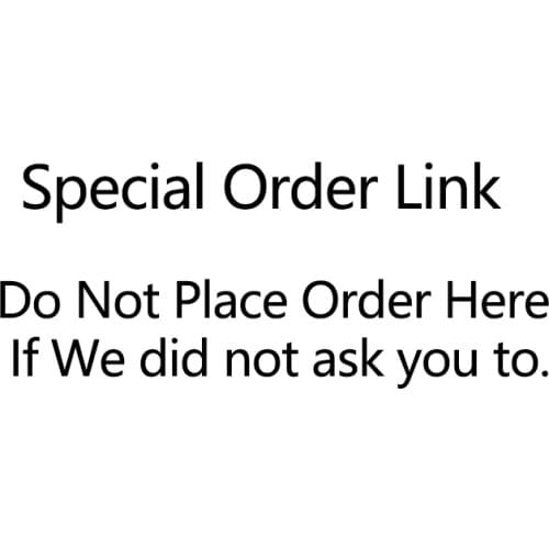 Extra Fee/cost for the balance of your order/shipping cost or other fee Exclusive Fee
