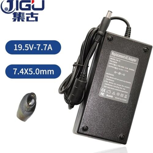 JIGU 19.5V 7.7A 7.4*5.0MM Replacement For Dell 150W Universal Notebook Laptop AC Charger Power Adapter free shipping