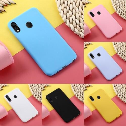 Candy Color Soft TPU Case For Samsung Galaxy M40 M30 M20 M10 Phone Case Silicone Cover For Samsung M30 M20 Fashion Case