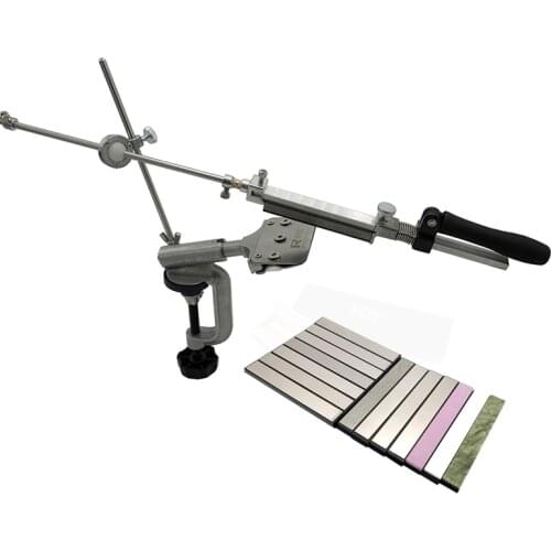 Professional Knife sharpener with 360 degree flip Constant angle Grinding tools Grinder machine RUIXIN PRO RX008