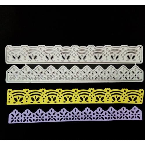 Metal borderline cutting dies Stencils for DIY Scrapbooking photo album Decorative Embossing DIY Paper Cards