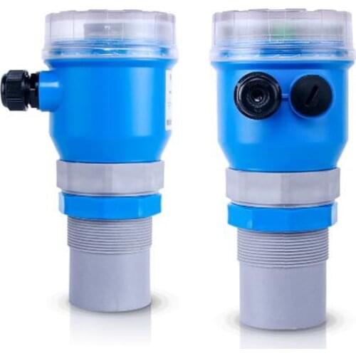 Ultrasonic Level Transmitter Water Liquid Meter Gauge For Tank Oil Fuel Measuring 4-20mA Output Ultrasonic Level Sensor Meter