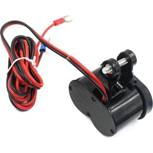 Motorcycle 12V USB Cigarette Charger Lighter Power Port Outlet Socket for Cell Phone