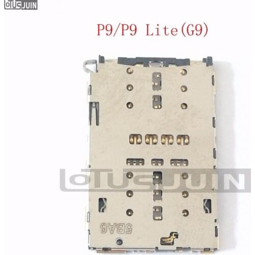 1PCS New SIM card Socket Holder Slot Tray Repair Replacement for Huawei P9/P9 Lite(G9)