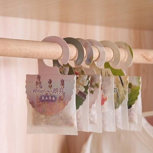 10 Pcs of natural gas flavor wardrobe air fresh fragrance bag perfume sachet bag aromatherapy bag wardrobe supplies