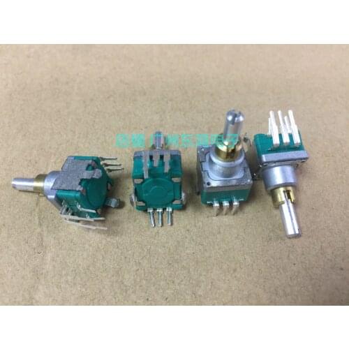 ALPS EC11E0B2LB01 encoder + reset with switch dual double axis 30 position 15 pulse axis