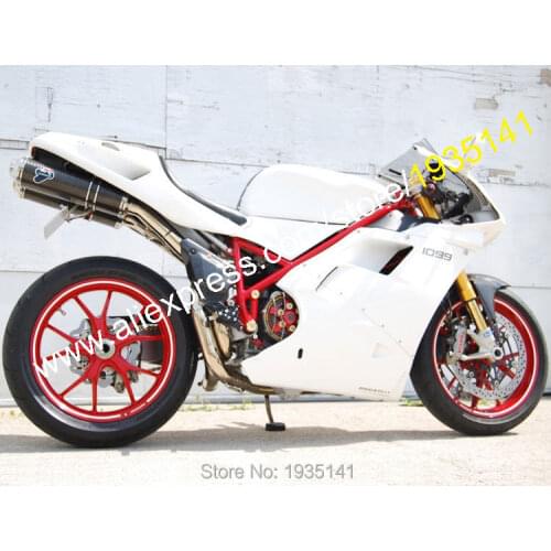 For Ducati 996 748 ABS Parts Bodywork 996 748 1996-2002 White Aftermarket Motorcycle Fairing Kit (Injection molding)