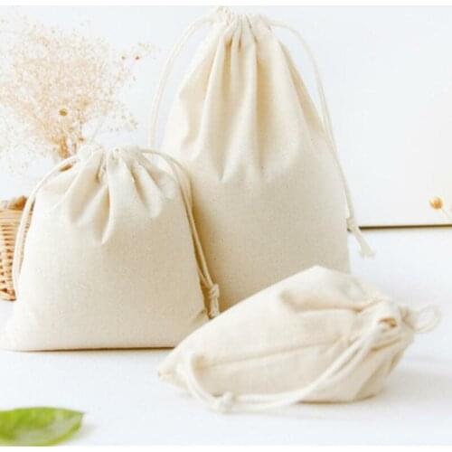 Friendly Reusable Cotton Canvas Eco Shopping Bag Grocery Tote Storage Bag