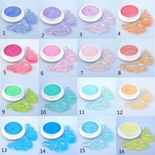 Candy Color Suspended Glitters Sequin Resin Pigment Epoxy Resin Mold Jewelry DIY