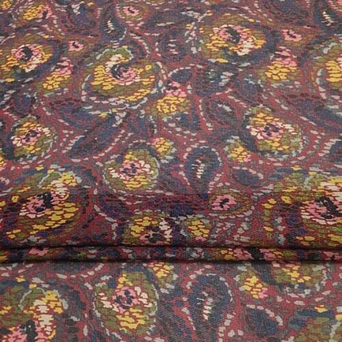 Fashion silk blended fabric with silver wire abstract design fit for women dress,SFF219