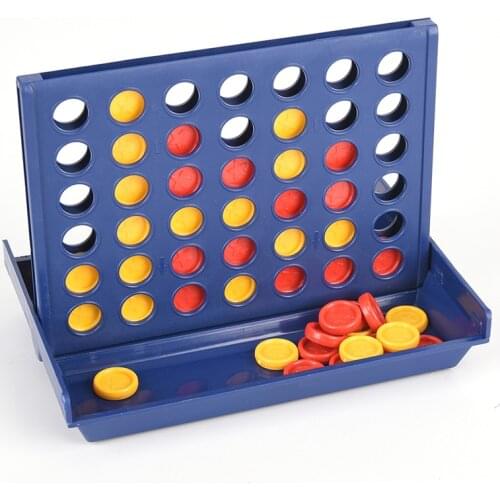 Connect 4 In A Line Board Game Childrens Educational Toys For Sports Entertainment