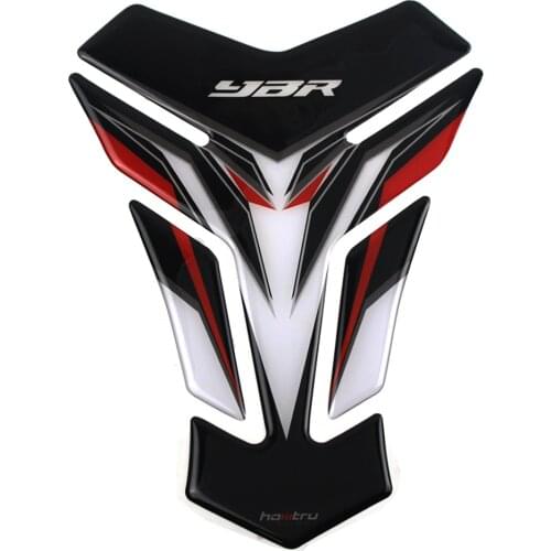 New 3D Motorcycle Tank Pad Protector Decal Stickers Case for Yamaha YBR 125 150 250 Tank With logo YBR
