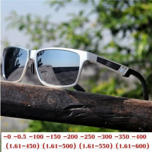 Diopter Polarized Myopia Prescription Sunglasses Fashion Myopia Eyeglass Anti Glare UV400 Protection Sun Glasses for Women NX