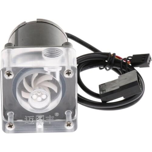 DC 12V 9W Low Noise CPU Cooling Water Pump for Desktop Computer Cool System