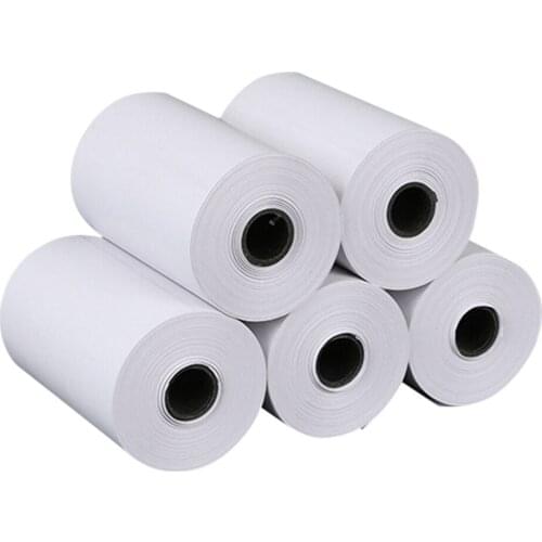 Thermal Paper Roll 57*30mm Wrong Questions Notes Printing Papers for Portable Mini Photo Thermal Printer 5 Rolls