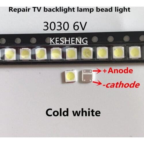 Lextar Retroilluminazione A LED LED Ad Alta Potenza 1.8 W 3030 6 V bianco Freddo 150-187LM PT30W45 V1 TV Application/4000PCS