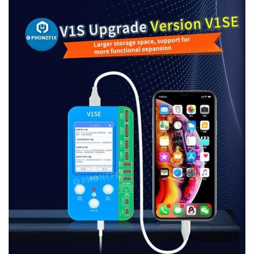 JC V1S Dot Projector for iPhone 7 8 X XR XS 11 12 Pro Original Color Screen Battery Fingerprint SN Programmer Dot Matrix Repair