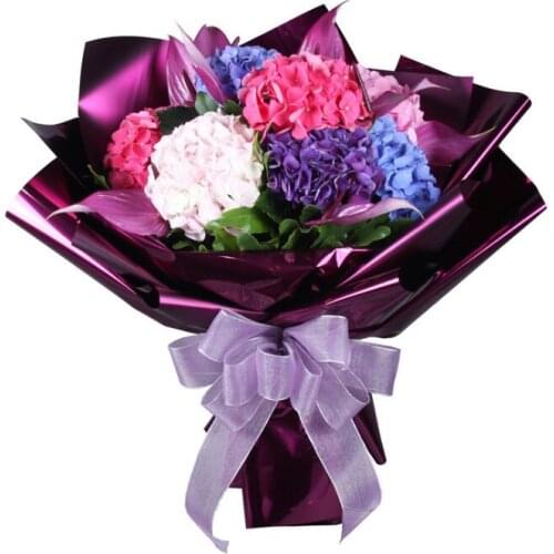 Waterproof Flowers Platinum paper Gift Wrapping Paper Flowers Bouquet Packaging Supplies Craft Paper Mat