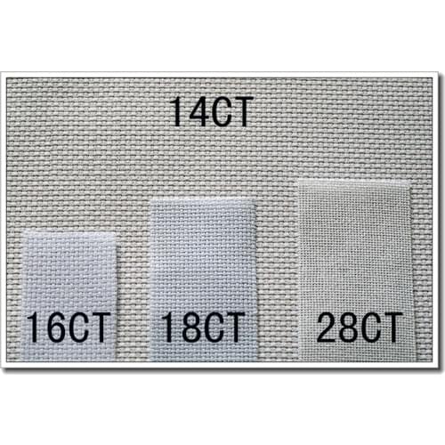 Top Quality evenweave 28CT 28ST cross stitch canvas cloth embroidery fabric white color, 28ct evenweave