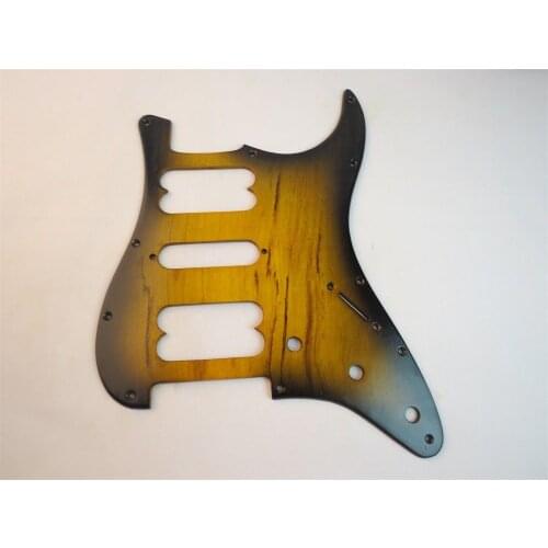 1PCS solid maple wood STRAT GUITAR HSH Pickguard #3154