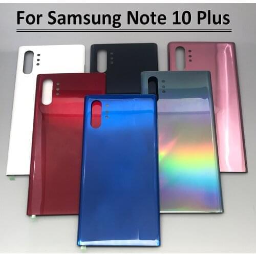 10Pcs/Lot, New Battery Back Cover Door Housing Replacement Repair Parts For Samsung Galaxy Note 10 Plus