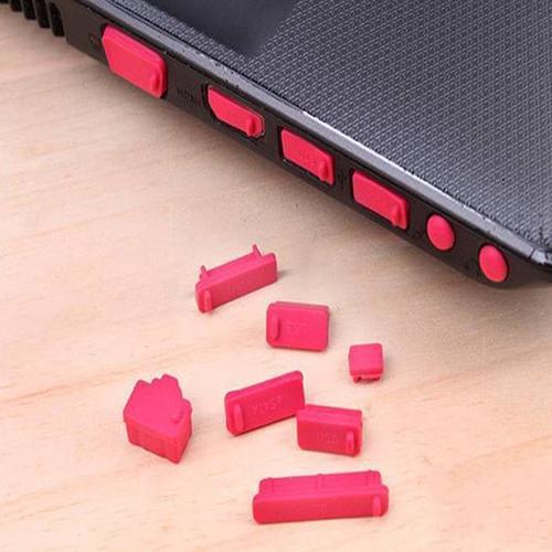 13Pcs/Set Silicone Anti Dust Plug For Laptop Cover Stopper Laptop dust plug laptop dustproof usb dust plug Computer Accessories