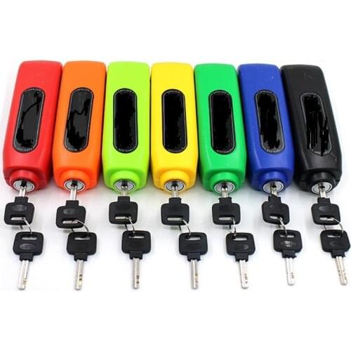 20pcs hot Motorcycle Lock Motorbike Scooter Handlebar Safety Lock Brake Throttle Grip anti Security Lock