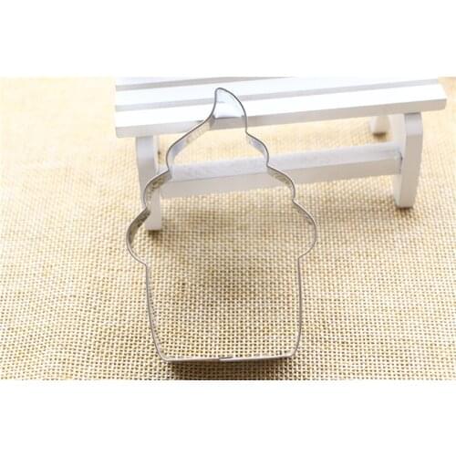 3D Ice Cream Shape Cake Decorating Fondant Cutters Tools,Abstraction Graphics Cake Cookie Biscuit Baking Molds