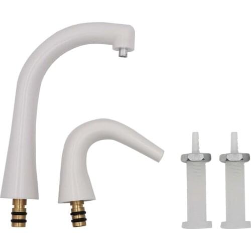 4pcs/set Dental Chair Unit Water Pipe Gargle Tube Hose Supply Spittoon Cupping Water Suplly Base Ceramic Plumbing Instruments