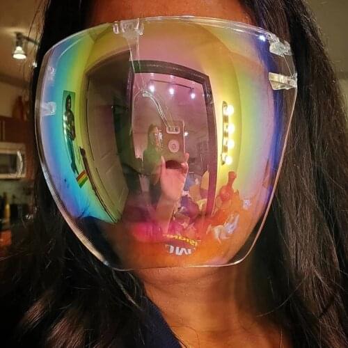 Mens Womens Faceshield Protective Glasses Goggles Safety Glasses Anti-Spray Mask Protective Goggle Glass Sunglasses Anti-Fog